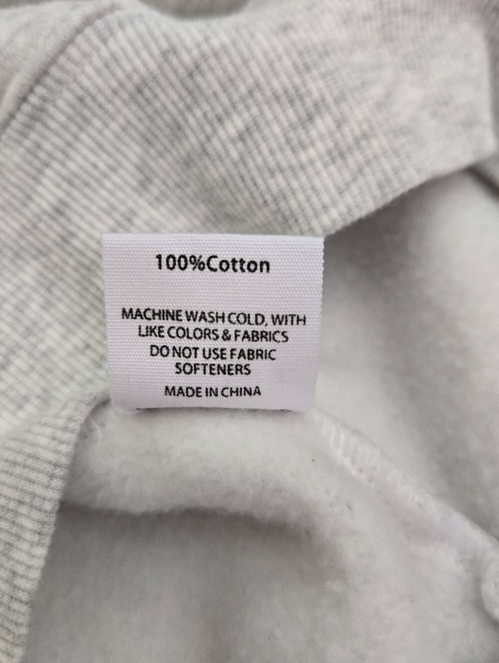 Rumored Airport Sweatshirt Heathered Gray Oversized L/XL Athleisure Loungwear - Picture 9 of 11